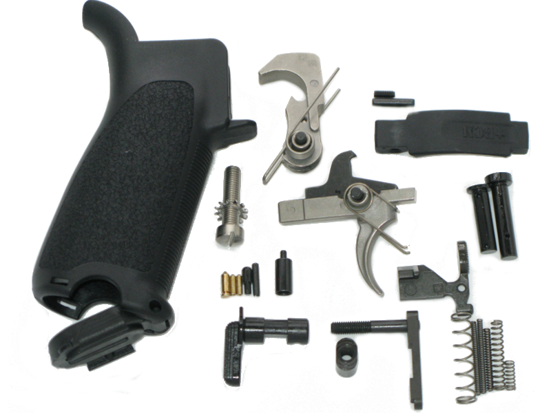 BCM Gunfighter Enhanced Lower Parts Kit - Halfmoon Defense